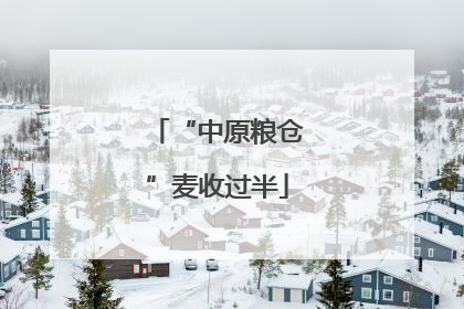 “中原粮仓”麦收过半
