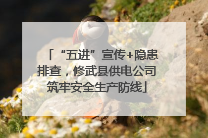“五进”宣传+隐患排查，修武县供电公司筑牢安全生产防线