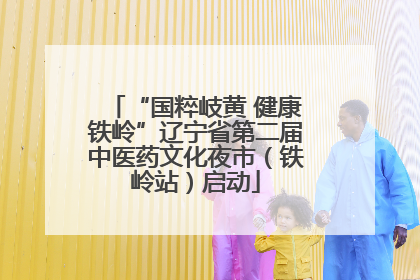 “国粹岐黄 健康铁岭”辽宁省第二届中医药文化夜市（铁岭站）启动