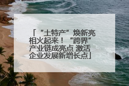 “土特产”焕新亮相火起来！“跨界”产业链成亮点 激活企业发展新增长点