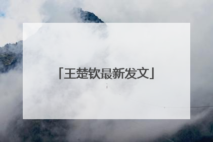 王楚钦最新发文