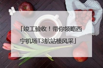 竣工验收！带你领略西宁机场T3航站楼风采