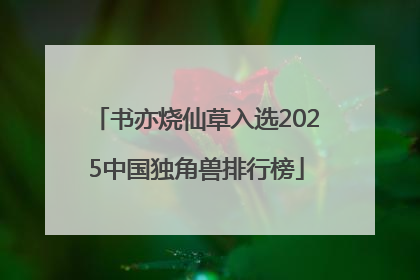 书亦烧仙草入选2025中国独角兽排行榜