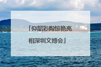 仰韶彩陶惊艳亮相深圳文博会