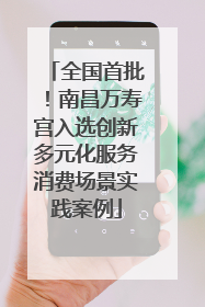 全国首批！南昌万寿宫入选创新多元化服务消费场景实践案例
