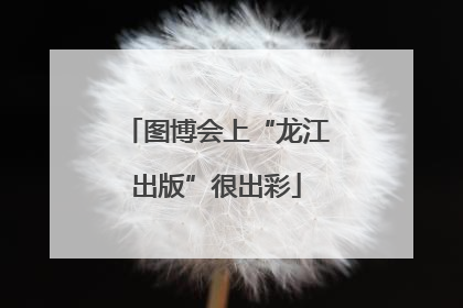 图博会上“龙江出版”很出彩