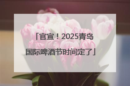 官宣！2025青岛国际啤酒节时间定了