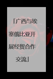 广西与埃塞俄比亚开展经贸合作交流
