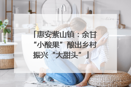 惠安紫山镇：余甘“小酸果”酿出乡村振兴“大甜头”