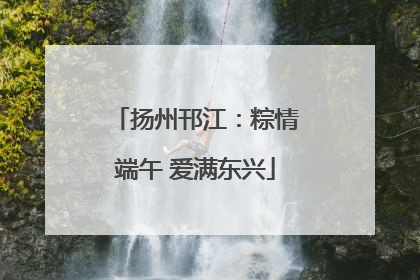 扬州邗江：粽情端午 爱满东兴