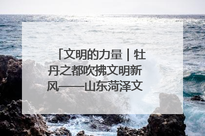 文明的力量｜牡丹之都吹拂文明新风——山东菏泽文明创建一线见闻