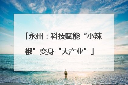 永州：科技赋能“小辣椒”变身“大产业”