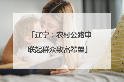辽宁：农村公路串联起群众致富希望