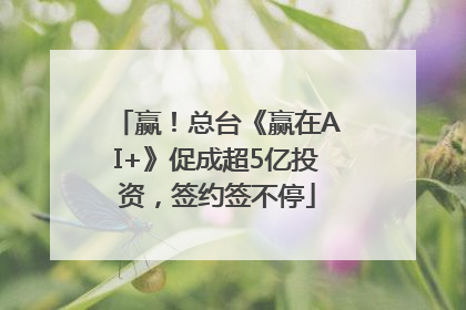 赢！总台《赢在AI+》促成超5亿投资，签约签不停