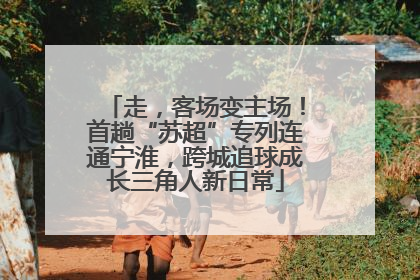 走，客场变主场！首趟“苏超”专列连通宁淮，跨城追球成长三角人新日常