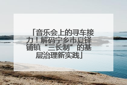 音乐会上的寻车接力！解码宁乡市夏铎铺镇“三长制”的基层治理新实践