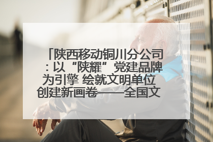 陕西移动铜川分公司：以“陕耀”党建品牌为引擎 绘就文明单位创建新画卷——全国文明单位创建纪实