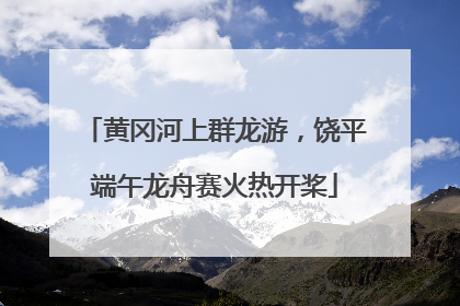 黄冈河上群龙游，饶平端午龙舟赛火热开桨