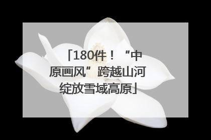 180件！“中原画风”跨越山河绽放雪域高原