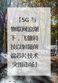 5G 与物联网浪潮下，飞骧科技以射频前端芯片技术突围市场