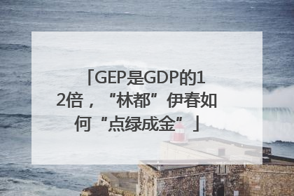 GEP是GDP的12倍，“林都”伊春如何“点绿成金”
